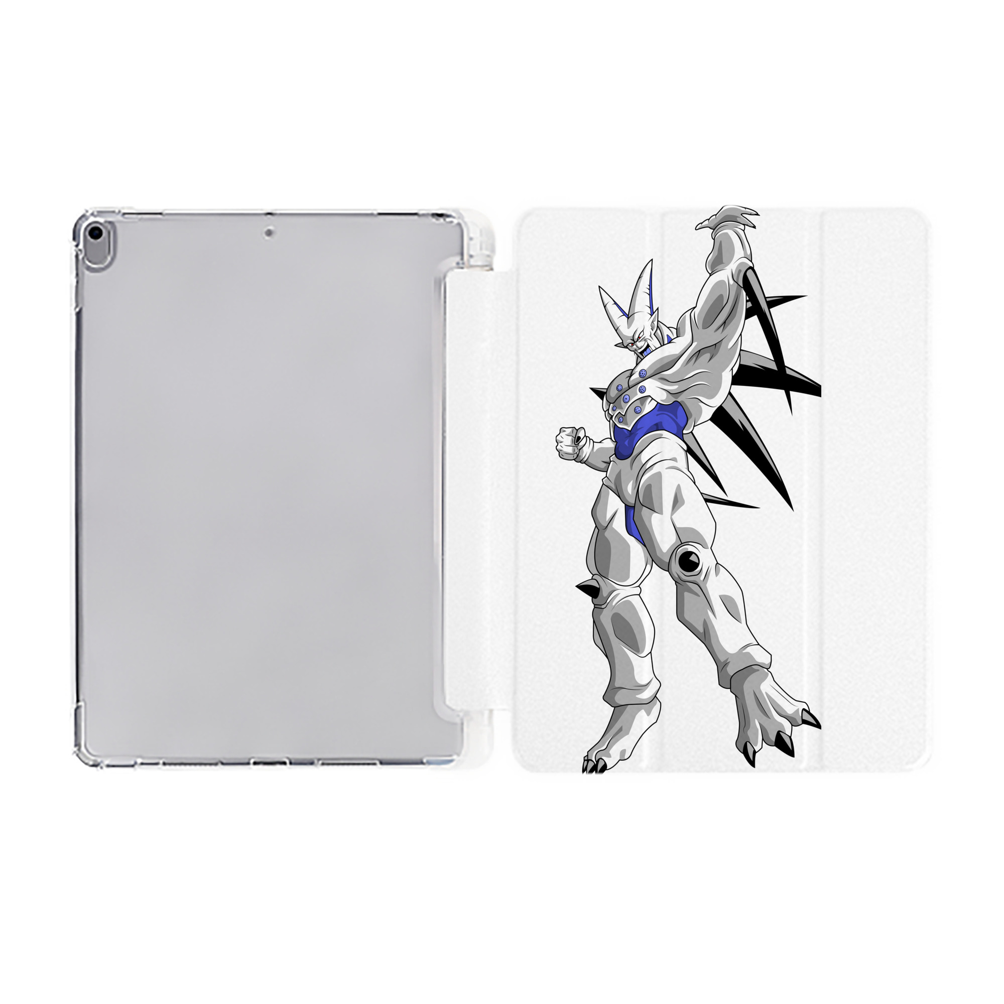 （画像用） ドラゴンボール DRAGON BALL IPad ケース ペン収納付き 三つ折りスタンド PUレザー×シリコン 対応機種9.5/10.5/10.9インチ